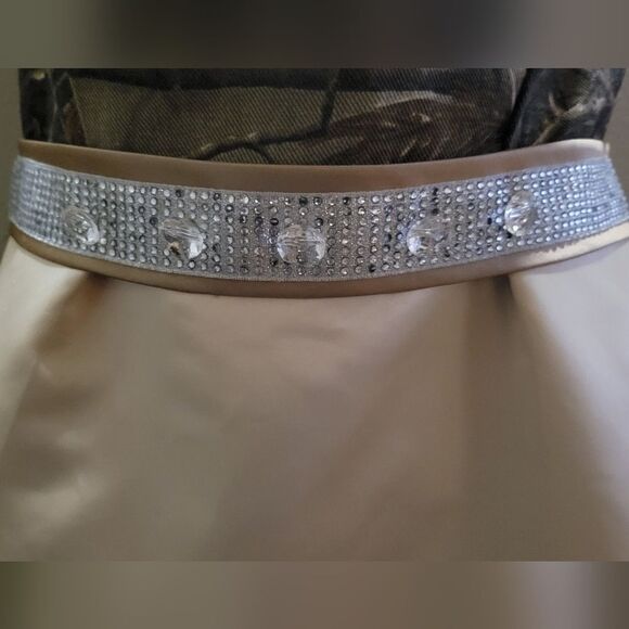 Alexia Designs Strapless Gown - Picture 5 of 6